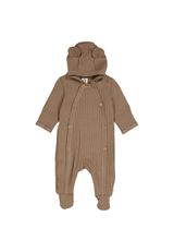 Müsli by Green Cotton Strampler Unifarben braun 68 - 0