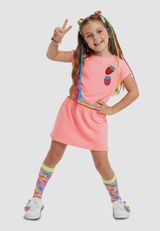 Denokids Unifarben pink 140 - 3