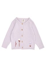 Green Cotten Strickjacke lila 80 - 0