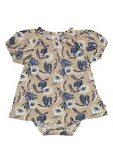 Müsli by Green Cotton Bodykleid Blumen beige 56 - 0