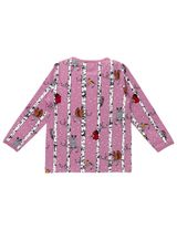Villervalla Langarmshirt Winter rosa - 1
