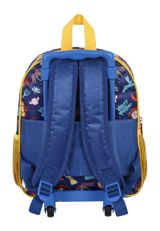 Warner Bros. Harry Potter Crest-Small 3D Backpack with Wheels Rucksack 34x26x13 cm blau, orange Onesize Kinder - 4