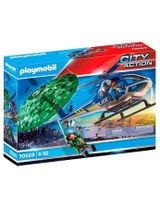 Playmobil 19 Teile PLAYMOBIL® Polizeihubschrauber City Action 31x11,5x13,5 cm 4+ Jahre bunt - 0