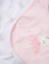 Rock A Bye Baby Boutique 4 pièces Ensemble Blanc 0-3M (62 cm) - 4