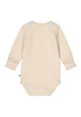 Müsli by Green Cotton Langarmbody Unifarben blau 92 - 4