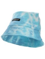 Villervalla Mütze Tie-Dye meeresblau 52/54 - 0