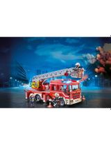 Playmobil 89 Teile PLAYMOBIL® Feuerwehr Leiterfahrzeug City Action 39x13x17 cm 4+ Jahre bunt - 2