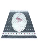 Teppich Flamingo grau 80x150 - 0