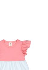 Müsli by Green Cotton Kleid Bunt rosa 98 - 2