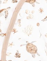 NINI Wickelbody Schildkröte weiß 62 (0-3 Monate) - 3