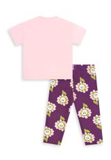 Denokids Set Geblümt pink 98 - 1