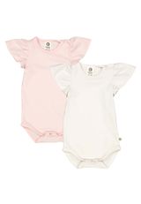 Müsli by Green Cotton Kurzarmbody Unifarben bunt 56 - 0