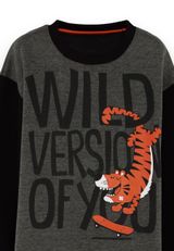 Tracksuit Wild Jungen dunkelgrau 104 - 3