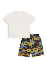 Denokids Set Camouflage weiss 140 - 1
