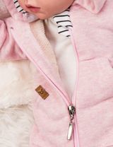 Koala Baby Strampler Hase Streifen weiß - 4