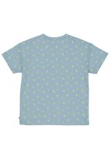 Müsli by Green Cotton T-Shirt Alloverprint hellblau 104 - 1