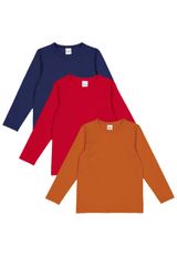 Fred s World by Green Cotton Langarmshirt Unifarben bunt 104 - 0