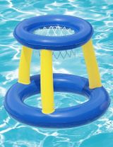 Bestway Poolspiel Schwimmendes Basketball-Set 61x61 cm 3+ Jahre blau - 2