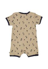Müsli by Green Cotton Kurzarmbody Alloverprint beige 74 - 1