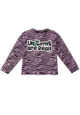 Denokids Unicorn Zebra T-Shirt & Pants Set Mädchen pink 98 - 1