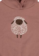 Müsli by Green Cotton Kapuzenpullover Unifarben rosa 104 - 2
