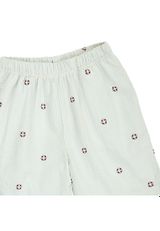 Green Cotton Shorts creme 122 - 2