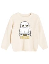 Warner Bros. Pullover Harry Potter - Hedwig Strick weiß 116 (5-6 Jahre) - 0