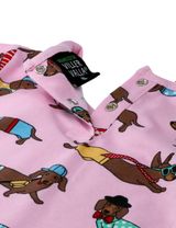 Villervalla Kleid Dackel rosa - 2