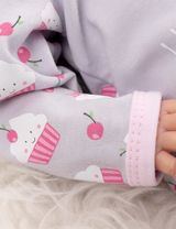 Baby Sweets Strampler Little Cupcake grau - 4