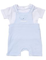 Rock A Bye Baby Boutique 2 pièces Ensemble Baleine Blanc - 0