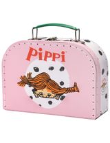 Pippi Kinderkoffer Pippi Langstrumpf CE-zertifiziert 80x200x155 mm 3+ Jahre rosa - 0