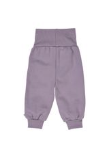 Müsli by Green Cotton Babysweathose Unifarben lila 56 - 1