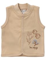 NINI Weste Meerestiere beige 56 (Neugeborene) - 0