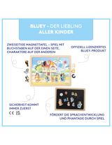 Bluey 74 pièces Tableau magnétique Bluey Bois 300x225x10 mm 3+ ans Multicolore - 6