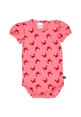 Fred s World by Green Cotton Kurzarmbody Print pink 74 - 0
