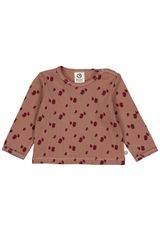 Müsli by Green Cotton Babylangarmshirt Print rosa 80 - 0