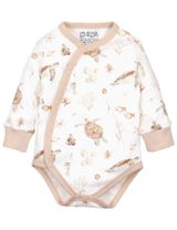 NINI 4 pièces Ensemble Tortue Blanc 3-6M (68 cm) - 1