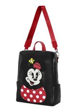 Disney Minnie Mouse Face-Shield Rucksack 28x33x11 cm schwarz multicolor Onesize Kinder - 4
