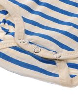 Ebbe Kids Body Streifen beige Strong blue stripe 56 (Neugeborene) - 3