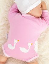 Baby Sweets Body Cygne Lovely Swan Rose Naissance (56 cm) - 5