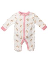 Rock A Bye Baby Boutique 5 Teile Set Teddybär rosa 50/56 (Neugeborene) - 1