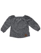 Baby Sweets Langarmshirt Lieblingsstücke Punkte grau 110 (4-5 Jahre) - 0