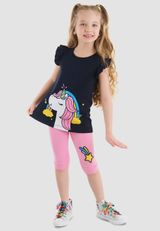 Denokids Unifarben pink 104 - 7