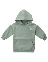 MaBu Kids Hoodie Bruno, der Eisbär Oversize sage 98 (2-3 Jahre) - 0