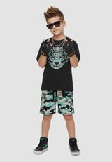 Denokids Camouflage schwarz 140 - 6