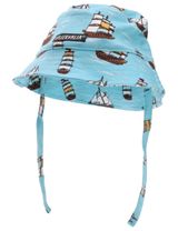 Villervalla Mütze Schiff blau - 0