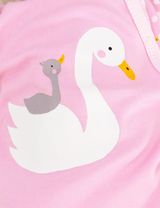 Baby Sweets Strampler Schwan Lovely Swan rosa 56 (Neugeborene) - 2
