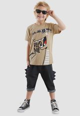 Denokids Unifarben beige 104 - 7