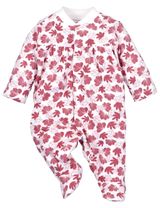 NINI Grenouillère Floral Rouge - 0