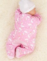 Baby Sweets Strampler Schwan Lovely Swan rosa 80 (9-12 Monate) - 5